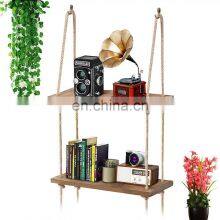 Home Organizer Rope Hanging Wall Shelf thumbnail-2
