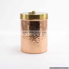 Hammered Tin Candle Container for Home thumbnail-1