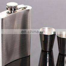 Sale Men Women Custom Printed Gift Box Whiskey Stainless Steel Set Flasks Liquor Hip thumbnail-5