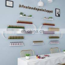 Nail Art Shelf Wall-mounted Nail Polish Glue Rack U-shaped Wrought Iron Nail Polish Rack thumbnail-2