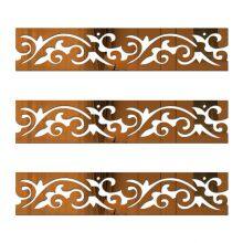 Window Acrylic 3d Three-dimensional Wall Sticker Master Bedroom Waist Line Wall Line Chinese Toilet Corner Kitchen Self-adhesive Hotel thumbnail-5