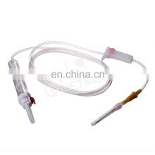 Best Price Micro Drip Giving Set Intravenous Great Medical Soluset Disposable Iv Infusion Set With Needle Ningbo