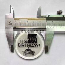 Promotional Acrylic Custom Name Flashing Led Badge Pin thumbnail-3