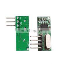 Micro ultra small volume 5 volt high frequency superheterodyne wireless receiving module