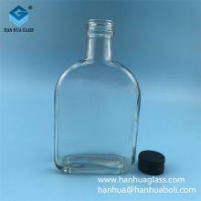 Wholesale 330ml Glass Flat Wine Bottles, Health Wine Glass Bottles thumbnail-4