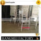 Wholesale Silver Stackable Wedding Chiavari Chair For Sale thumbnail-4