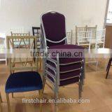 FOSHAN FURNITURE 2015 NEW STYLE IRON STACKABLE CHAIR FOR HOTEL thumbnail-3
