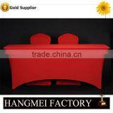 Spandex Table Cloth Polyester Banquet Wedding Cheap Table Cloth thumbnail-3