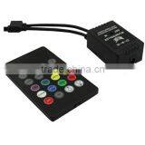 DC12V IR Music Controller With 20 Keys Remote for RGB LED Strip Light thumbnail-3