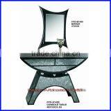 Long Narrow Antique Wood Carved Console Table S-1490 Hot Sale thumbnail-1