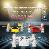 Manufactury New Item RC Nano Drone CHEER X1 Headless Mini Quadcopter With One-key Return thumbnail-2