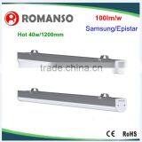 SAMSUNG 2835 High Brightness 40w 4ft T8 Led Linear Fixture Batten Fixture thumbnail-6