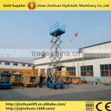 2016 new type! mobile trailer hydraulic scissor lift platform aerial work scissor tables