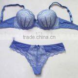2016 Sexy Muti-assembly Mesh/lace Bra Panty Sets With Best Quality for Ladies thumbnail-3
