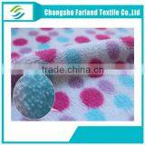 Colorful Dots Coral Fleece Fabric for Couple Pajama,embroidered Curtain Fabric thumbnail-1
