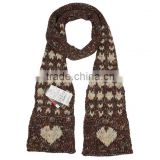 knitted Acrylic long scarf