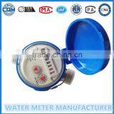 Chiina Watet Meter for Single Jet Water Meter,DN15mm,brass Body