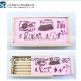 3.5'' Natural Wood Colored Pencil Set thumbnail-1