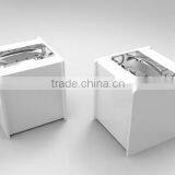 Acrylic Milky Tissue Box, Acrylic Tissue Box Holder, Acrylic Tissue Box Cover