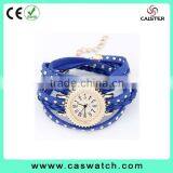 2016 Stylish Bracelet Fashion Lady Watch, Custom Made Multi-color Leather Watch, Vogue Long Strap Shiny Lady Watch thumbnail-2
