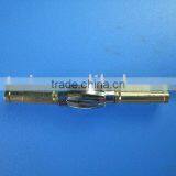 gold banana connector