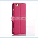 2015 Factory Price High Quality PU Leather Wallet Case Cover for Iphone 6 6s 6s Plus Cases thumbnail-4