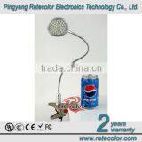 3.6W Touch Led Table Lamp, Light Led Lamp With Clip and Gooseneck