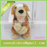2014 HOT selling big head dog plush stuffed toys plush soft toys for stuffed animal toy