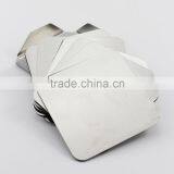 Superb Quality Square Stainless Steel Coaster With Holder Set (4pcs) thumbnail-5