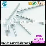 MANUFACTURER CSK HEAD AL/SS CLOSED END BLIND RIVETS thumbnail-4