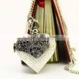 Fancy Side Open Small Size Heart Shaped Pocket Watch in Bulk thumbnail-4