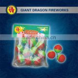 football shaped candle rocket fireworks for wholesale