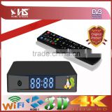 News 4k receiver DVB T2 Set Top Box/DVB-T2 iptv receiver combo IPTV