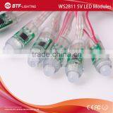 Transparent Wire 12mm WS2811 Pixel Led Module, 5V IP68 Waterproof