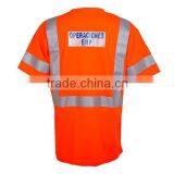Class 3 Short Sleeve Breathable Reflective Tape T-shirt thumbnail-2