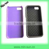 Hybrid Case For Iphone 5 In Plastic + TPU Material thumbnail-1