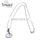 2015 New Korean Fashion Wild Round Shell Necklace Gold Plated Necklace Wholesale Pendant Necklace for Ladies thumbnail-6