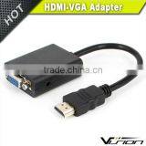 HDMI Male to VGA HD-15 15 Pin Male Adapter Cable Cord for DVD HDTV thumbnail-4