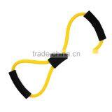 Yellow Strength Training Resistance Figure 8 exercise bands