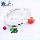 Stainless Steel Combined Glass Lid With Two Konb Holes thumbnail-1