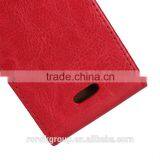 Filp up and Down PU Leather Mobile Phone Case for Sony Xperia J ST26i thumbnail-3