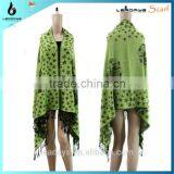 Flower Star Jacquard Tassel Pashmina Scarf thumbnail-1