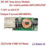 Manufactures Dc/dc Converter Boost Step Down Module 7v/8v/9v/10v/11v/12V..16v Input 800mA Max 5.3Vouput Max