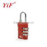 TSA Padlock,TSA Lock,Travel Lock,Luggage Lock,3 Dials Lock, Combination Lock From YiFeng