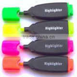 Mini flat Highlighter Pen 5 Assorted colors