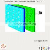 Backlit Touch Keypad, Capacitance Touch Switches Customized