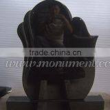 Shanxi Black Granite Monuments, China Black Granite Monument thumbnail-4