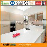 Home Decoration White Quartz Stone for Bathroom Vanity Tops