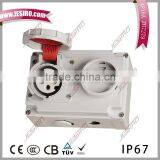 IP65 Industrial Socket Switches and Plug 16A 4P 6h Water Proof Plug Box thumbnail-1