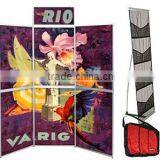 6 Panels Backdrop Frame Display Folded Room Dividers